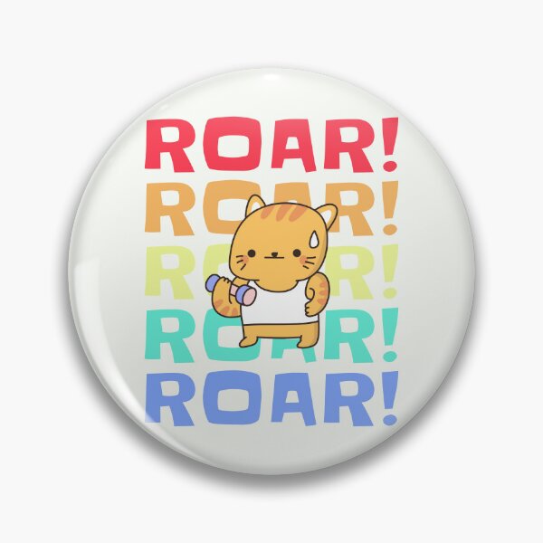 Item preview, Roar Cat Working Out Cute  designed and sold by Preents.