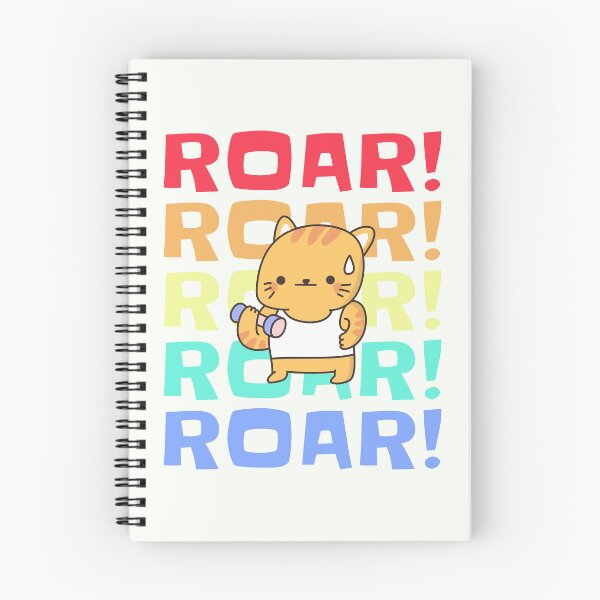 Item preview, Roar Cat Working Out Cute  designed and sold by Preents.