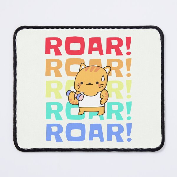 Item preview, Roar Cat Working Out Cute designed and sold by Preents.