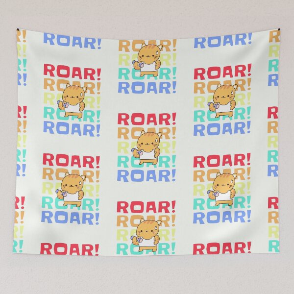 Item preview, Roar Cat Working Out Cute  designed and sold by Preents.