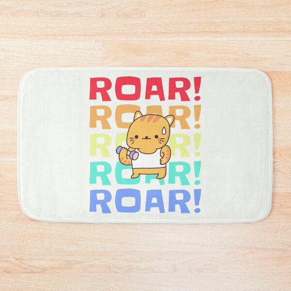 Item preview, Roar Cat Working Out Cute  designed and sold by Preents.