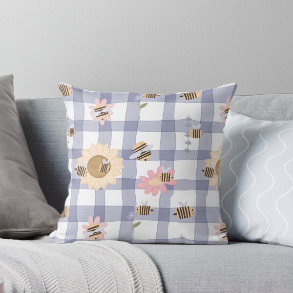 Item preview, Patrón de abeja dibujado a mano designed and sold by Allison Scianna.