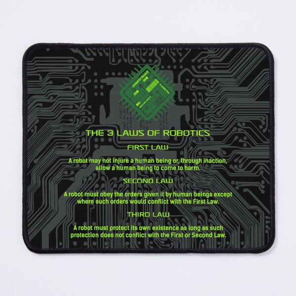 Item preview, THREE LAWS OF ROBOTICS, ASIMOV TRIBUTE No.3 designed and sold by angelisart.