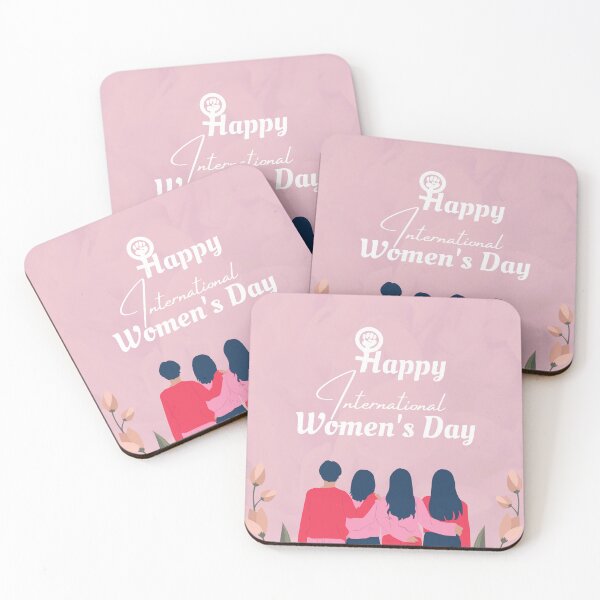 Item preview, Floral Happy International Women's Day - Women Support Women designed and sold by adoredigitals.