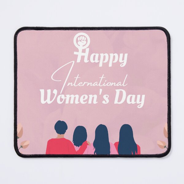 Item preview, Floral Happy International Women's Day - Women Support Women designed and sold by adoredigitals.