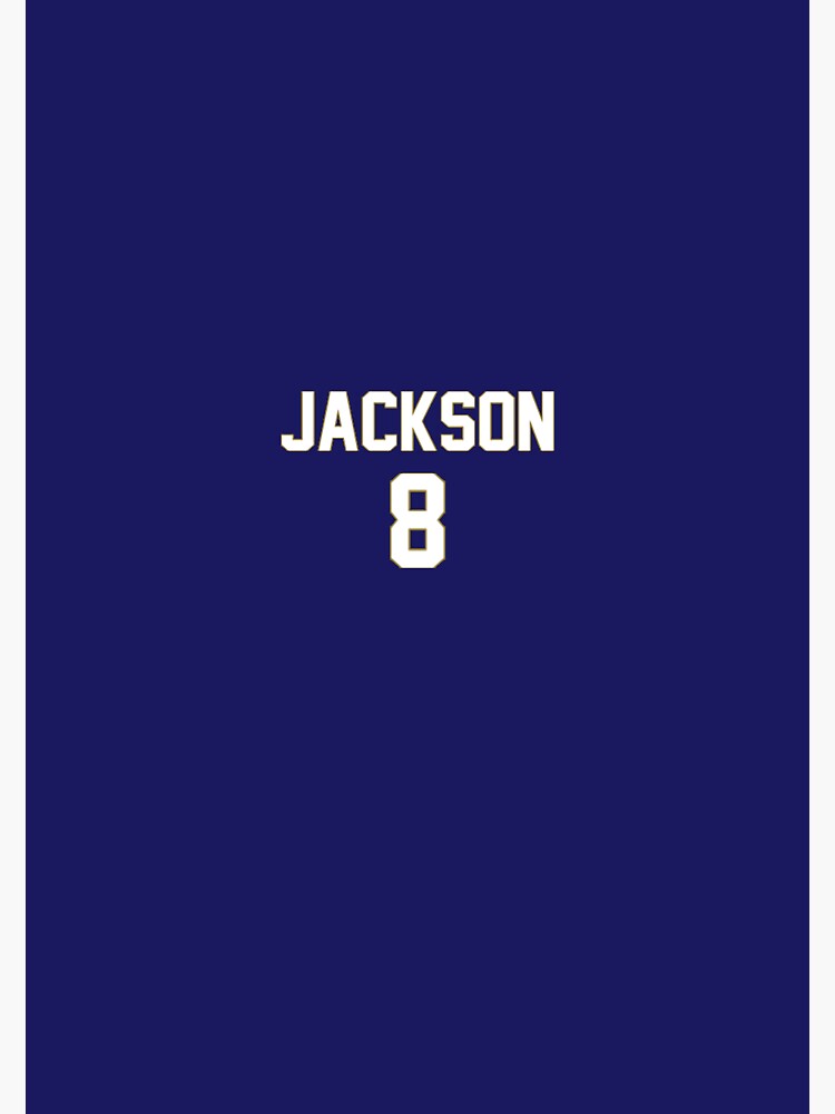 Lamar Jackson 8 Sticker for Sale by sstagge13