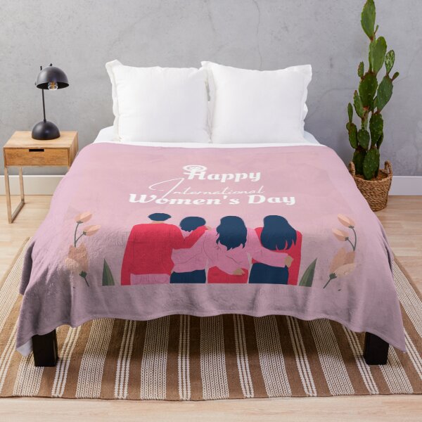 Item preview, Floral Happy International Women's Day - Women Support Women designed and sold by adoredigitals.