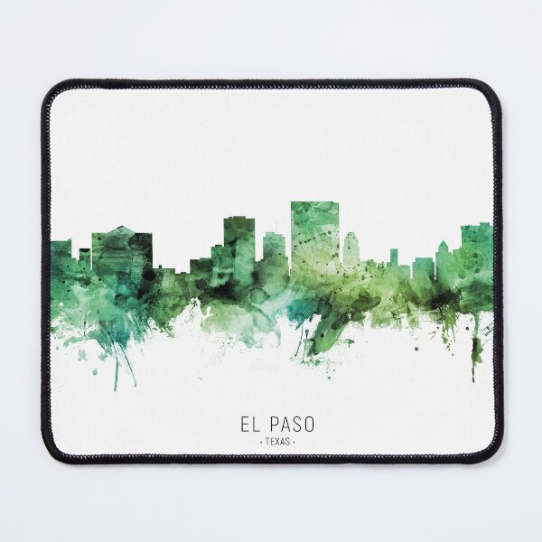 Item preview, El Paso Texas Skyline designed and sold by ArtPrints.