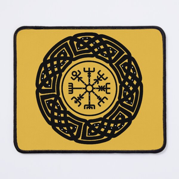 Item preview, Vegvisir Viking Compass Symbol designed and sold by GrimalkinStudio.