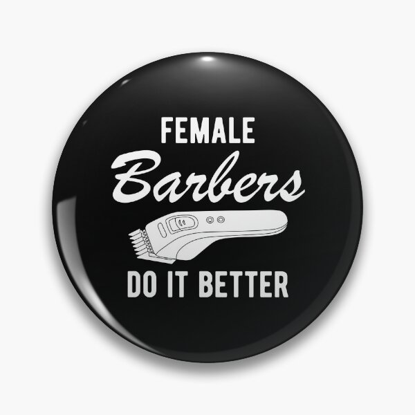 Item preview, Barbershop Female Barber designed and sold by ReignGFX.