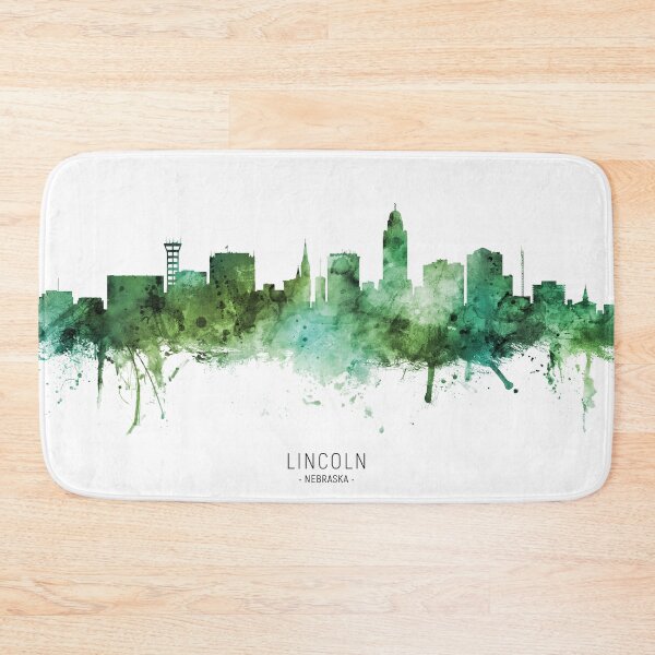 Artikelvorschau, Lincoln Nebraska Skyline entworfen und verkauft von ArtPrints.
