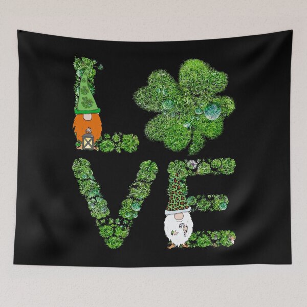 Item preview, Love Leprechauns Quatrefoil Clover Shamrock St Patricks Day designed and sold by r-silver.