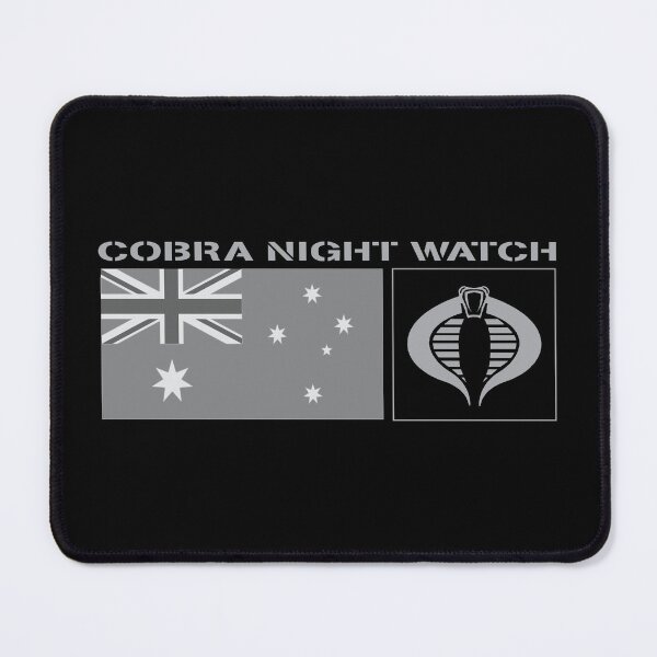 Item preview, Gi Joe Cobra Enemy Night Watch Australian Flag designed and sold by AJ Liber.