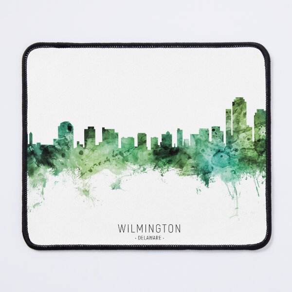 Item preview, Wilmington Delaware Skyline designed and sold by ArtPrints.