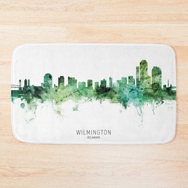 Item preview, Wilmington Delaware Skyline designed and sold by ArtPrints.