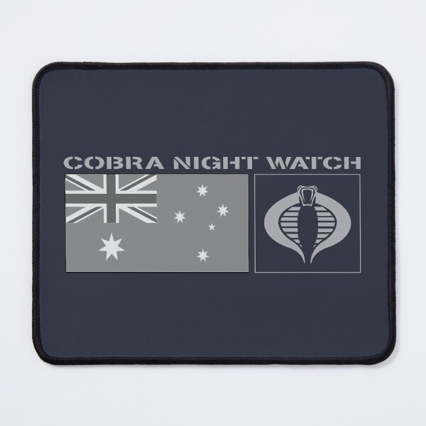 Item preview, Gi Joe Cobra Enemy Night Watch Australian Flag Artwork designed and sold by AJ  Liber.
