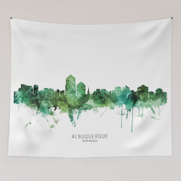 Item preview, Albuquerque New Mexico Skyline designed and sold by ArtPrints.
