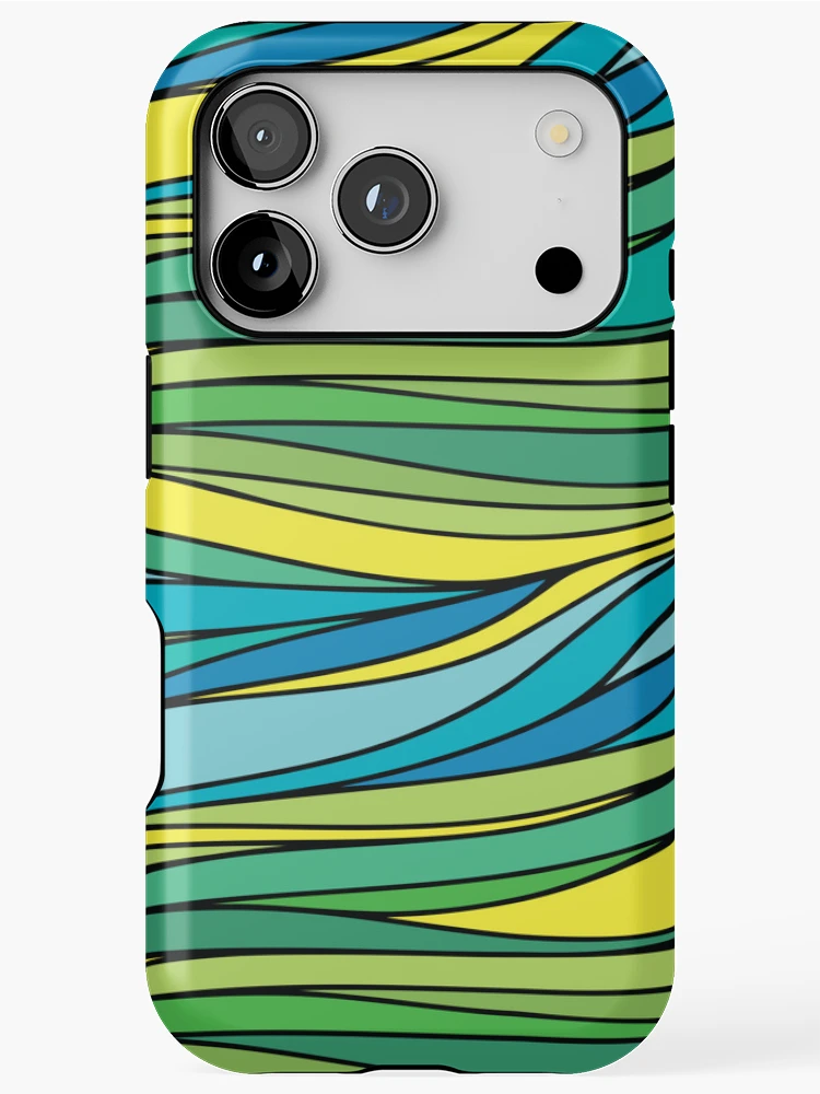 Thumbnail 1 of 4, iPhone Case, Wave Pattern designed and sold by FastHub.
