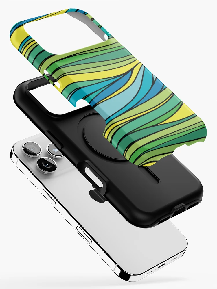 Thumbnail 2 of 4, iPhone Case, Wave Pattern designed and sold by FastHub.