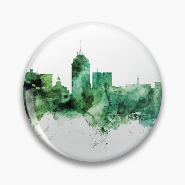 Item preview, Fresno California Skyline designed and sold by ArtPrints.