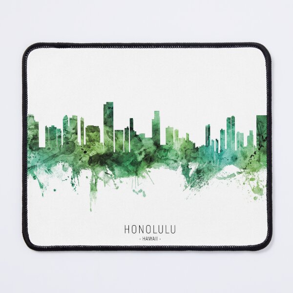 Item preview, Honolulu Hawaii Skyline designed and sold by ArtPrints.