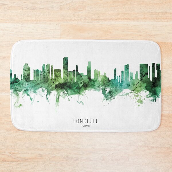 Item preview, Honolulu Hawaii Skyline designed and sold by ArtPrints.