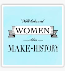 Women make History Sticker