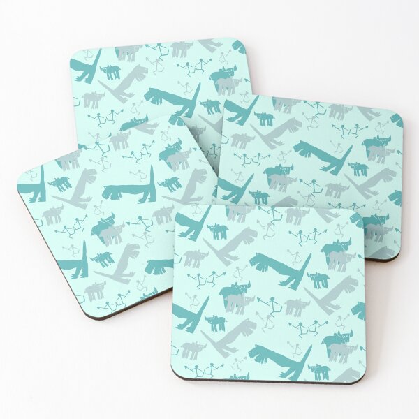 Item preview, Bisons, hunters and dinosaurs. designed and sold by MaddaMom.