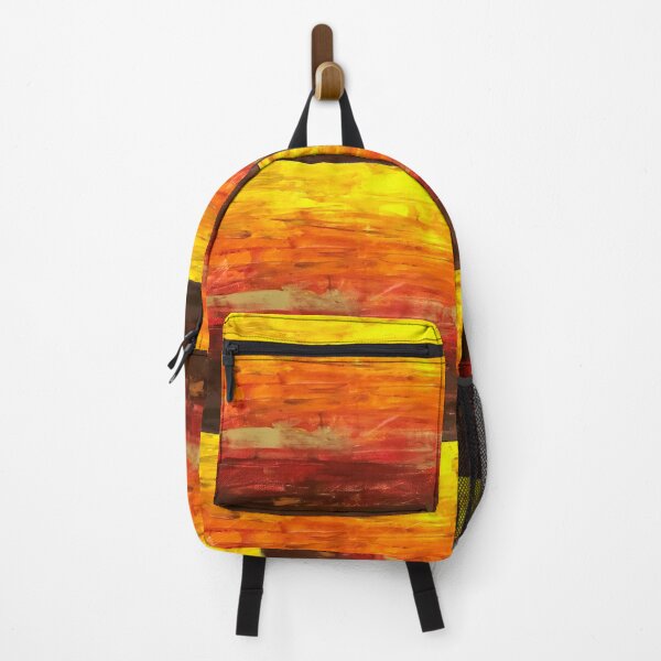 Item preview, Abstract Art (Yellow, Red, & Brown) designed and sold by Moore & Moore Creations.