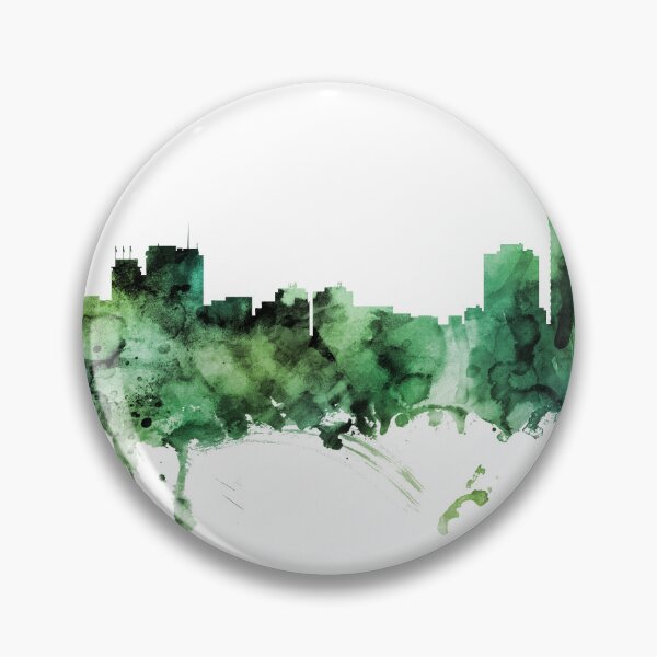 Item preview, Anchorage Alaska Skyline designed and sold by ArtPrints.