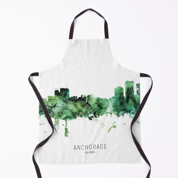 Item preview, Anchorage Alaska Skyline designed and sold by ArtPrints.