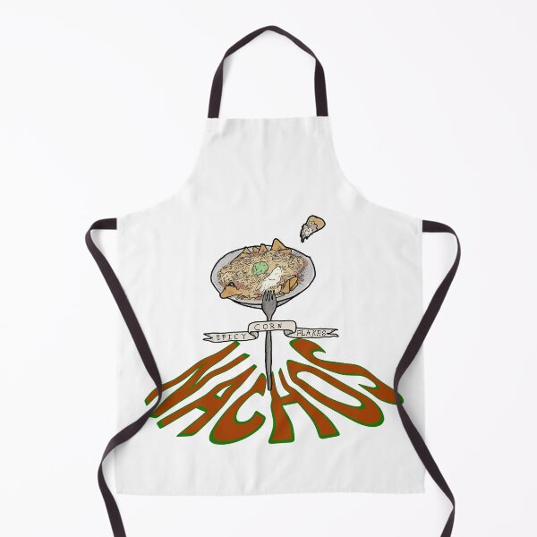 Item preview, NACHOS graphic text watercolour tattoo style designed and sold by Dopamine Dumpster.