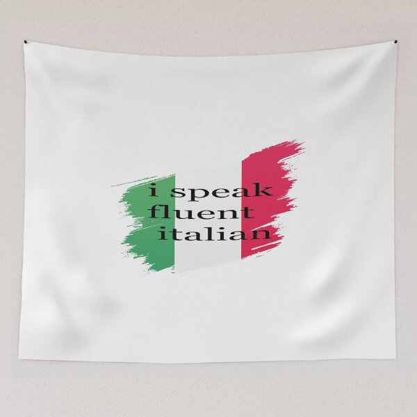 Item preview, i speak fluent italian designed and sold by Karamshooop.