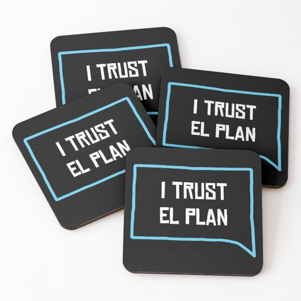 Item preview, I Trust El Plan - on black designed and sold by F440.