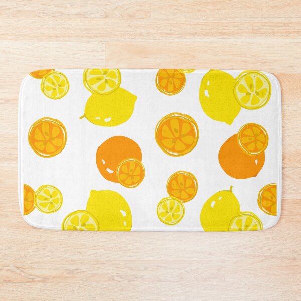 Item preview, Juicy lemons and oranges pattern designed and sold by stavina.