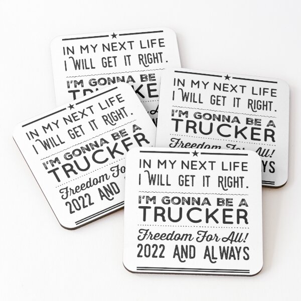 Item preview, Get It Right Be A Trucker Freedom! Black Text designed and sold by TWMBDesigns.