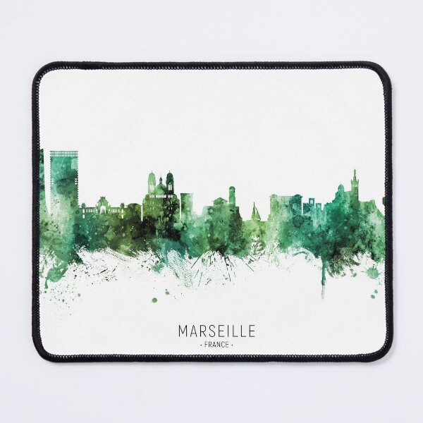 Item preview, Marseille France Skyline designed and sold by ArtPrints.