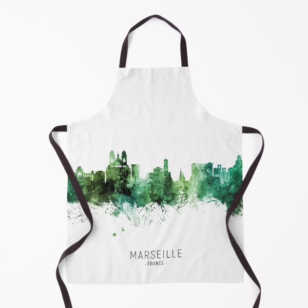 Item preview, Marseille France Skyline designed and sold by ArtPrints.