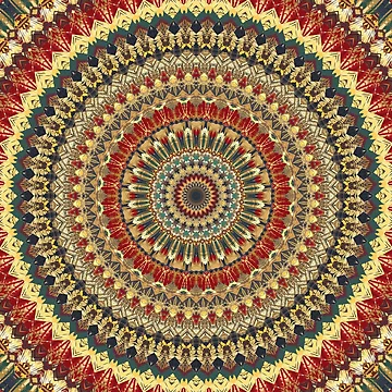 Artwork thumbnail, Mandala 194 by Mandala Of Life