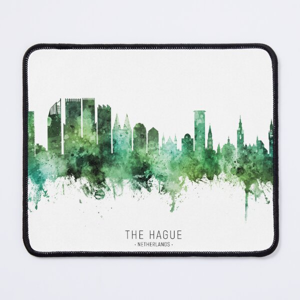Item preview, The Hague Netherlands Skyline designed and sold by ArtPrints.