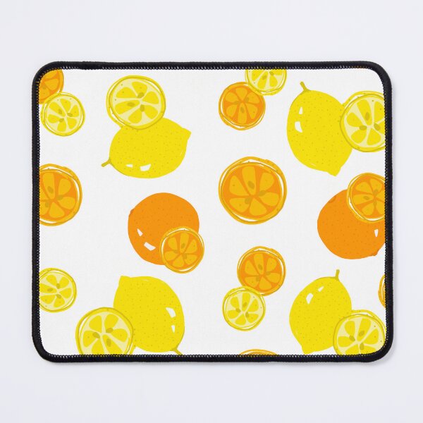 Item preview, Juicy lemons and oranges pattern designed and sold by stavina.