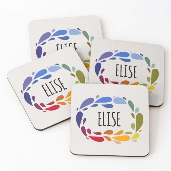 Item preview, Elise Name Cute Colorful Gift Named Elise designed and sold by kindxinn.