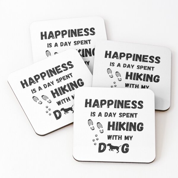 Item preview,  Happiness Is A Day Spent Hiking wtih my dog designed and sold by laiil.