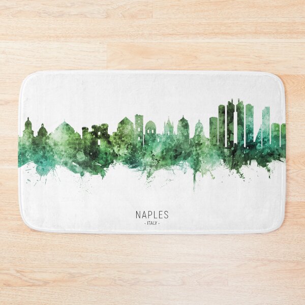 Item preview, Naples Italy Skyline designed and sold by ArtPrints.