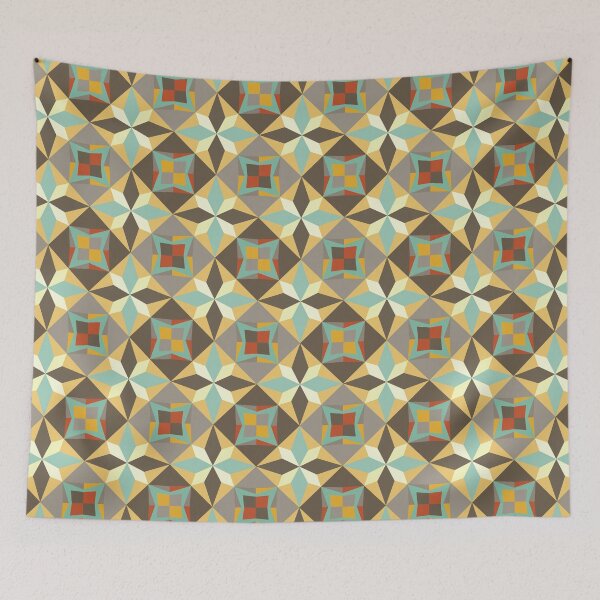 Item preview, Skinande, Stars Shining Geometric Pattern designed and sold by BesanoStyle.