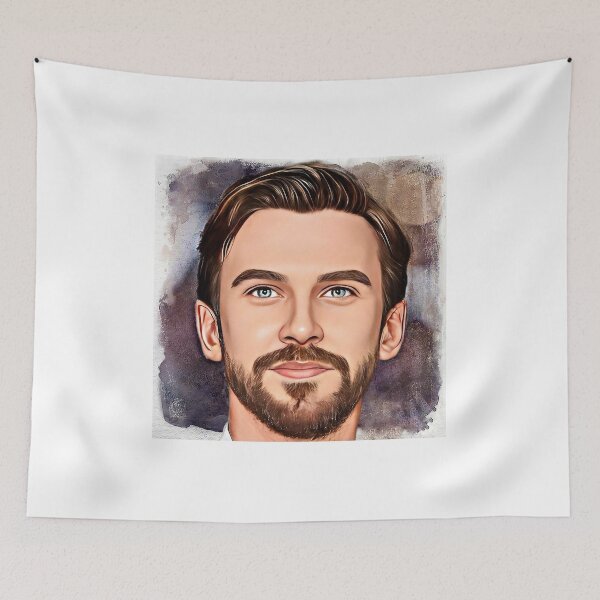 Item preview, Actor Dan Stevens Close up portrait  designed and sold by FCEalin.