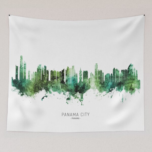 Item preview, Panama City Skyline designed and sold by ArtPrints.