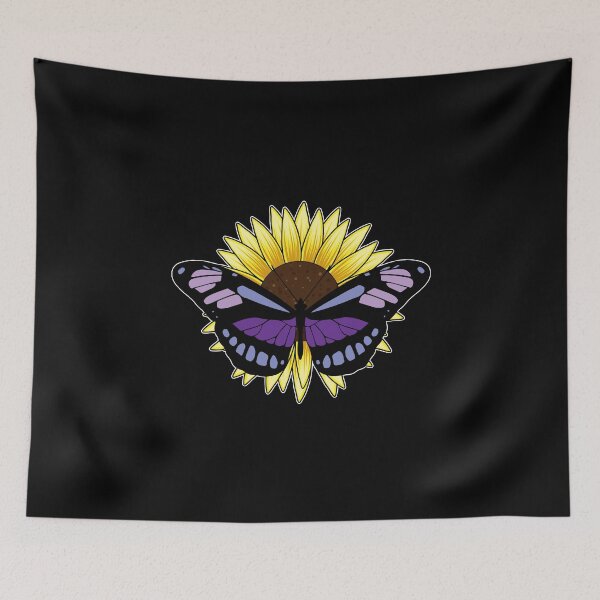 Item preview, Butterfly with Sunflower designed and sold by Snabdesign84.
