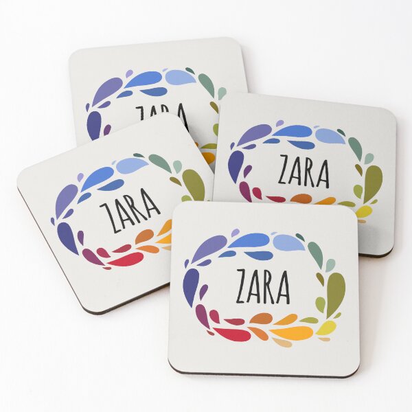 Item preview, Zara Name Cute Colorful Gift Named Zara designed and sold by kindxinn.