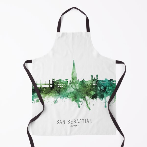 Item preview, San Sebastian Spain Skyline designed and sold by ArtPrints.